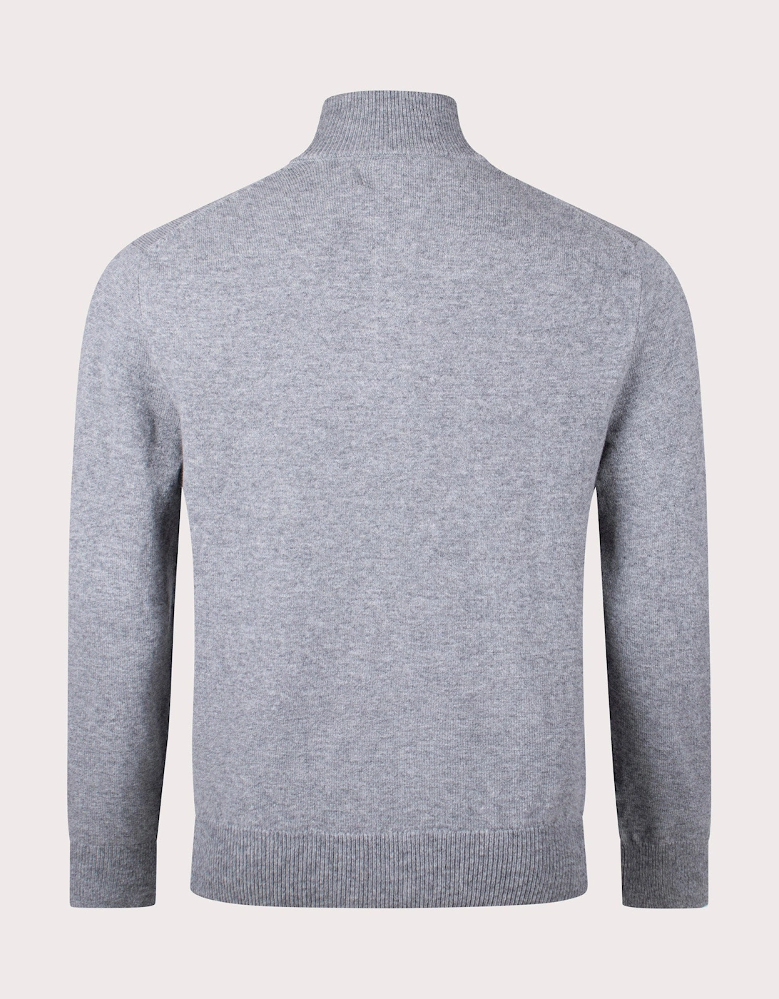 Merino Wool Quarter Zip Jumper