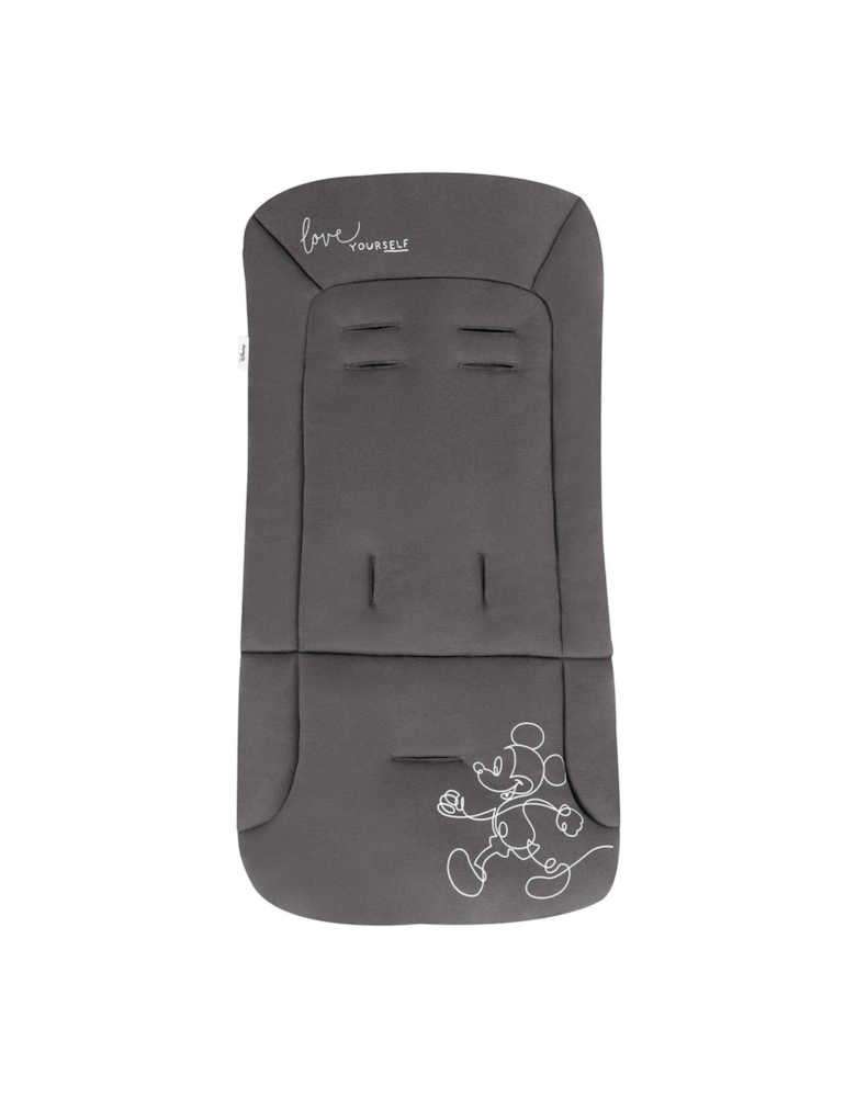 Disney Pushchair Seat Liner - Mickey Mouse Black