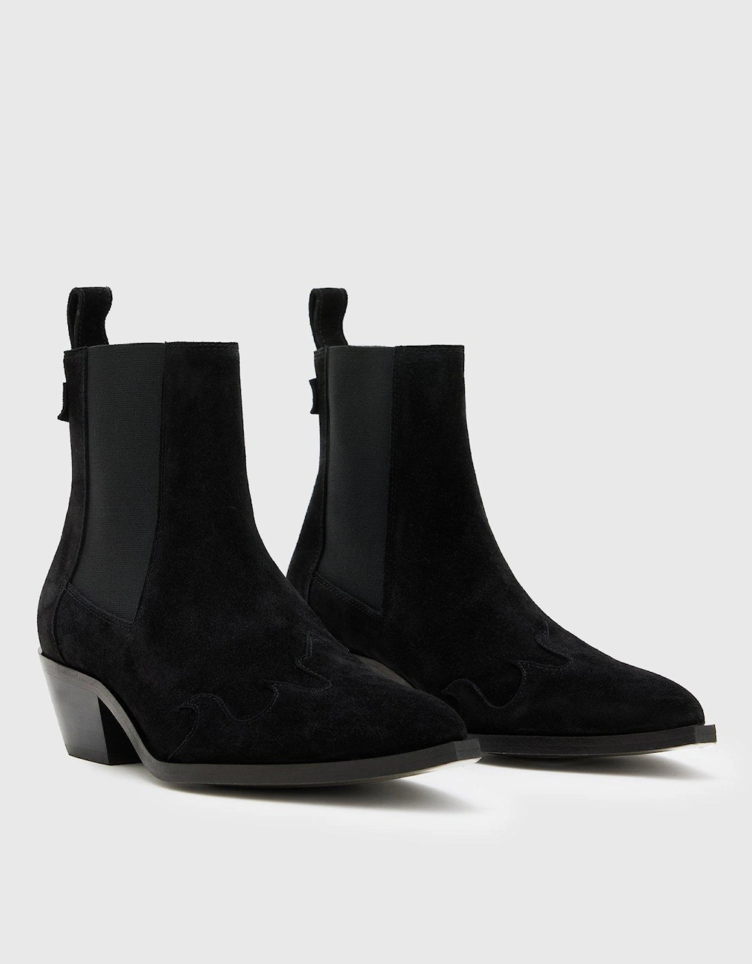Dellaware Suede Boots - Black , 5 of 4