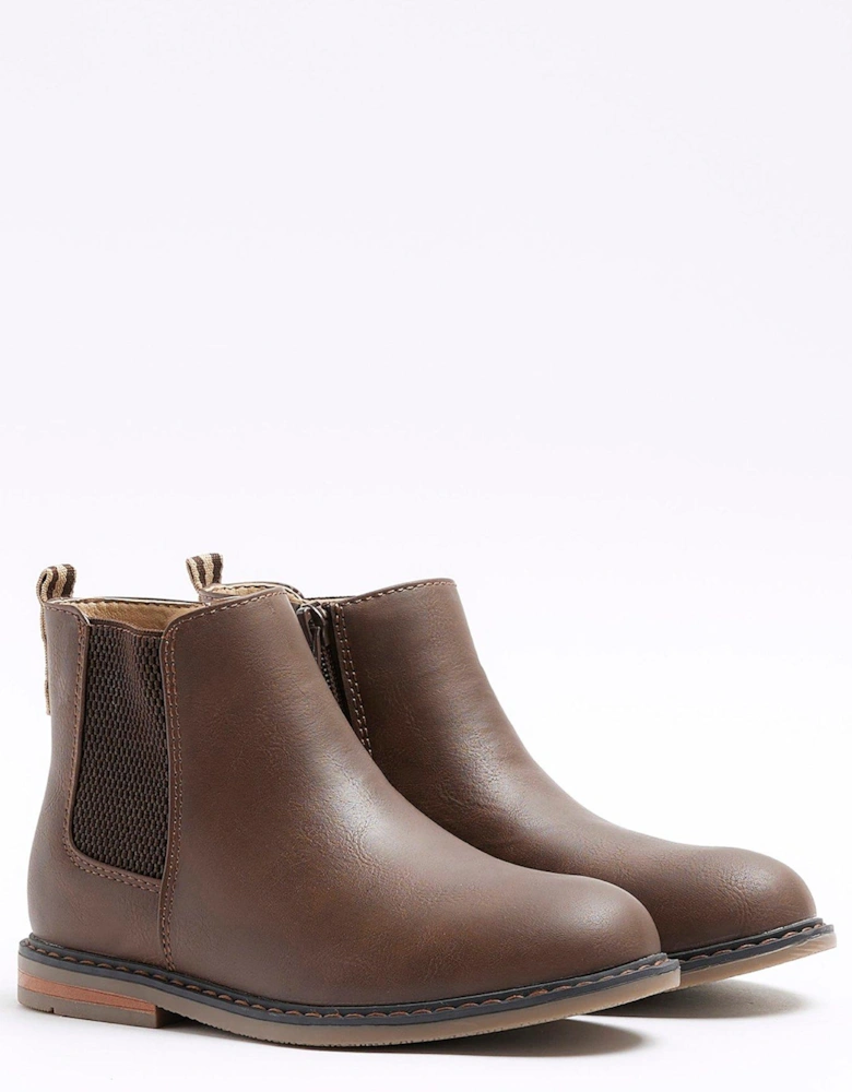 Boys Chelsea Boots - Brown
