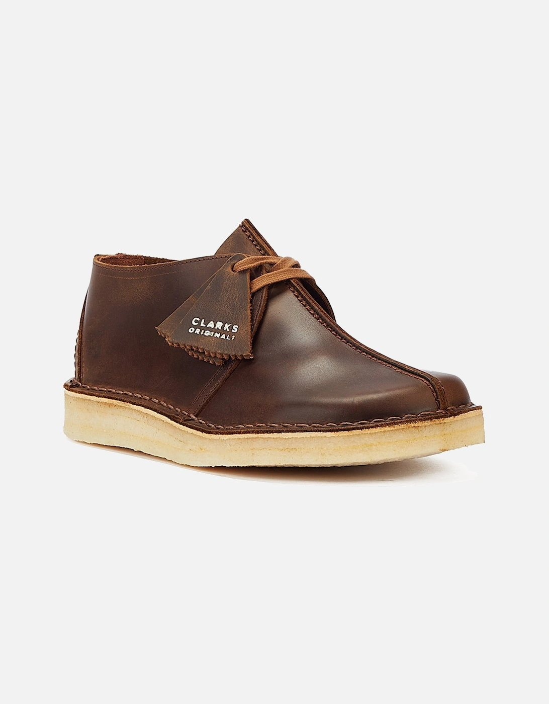Originals Desert Trek Leather Mens Beeswax Brown Shoes