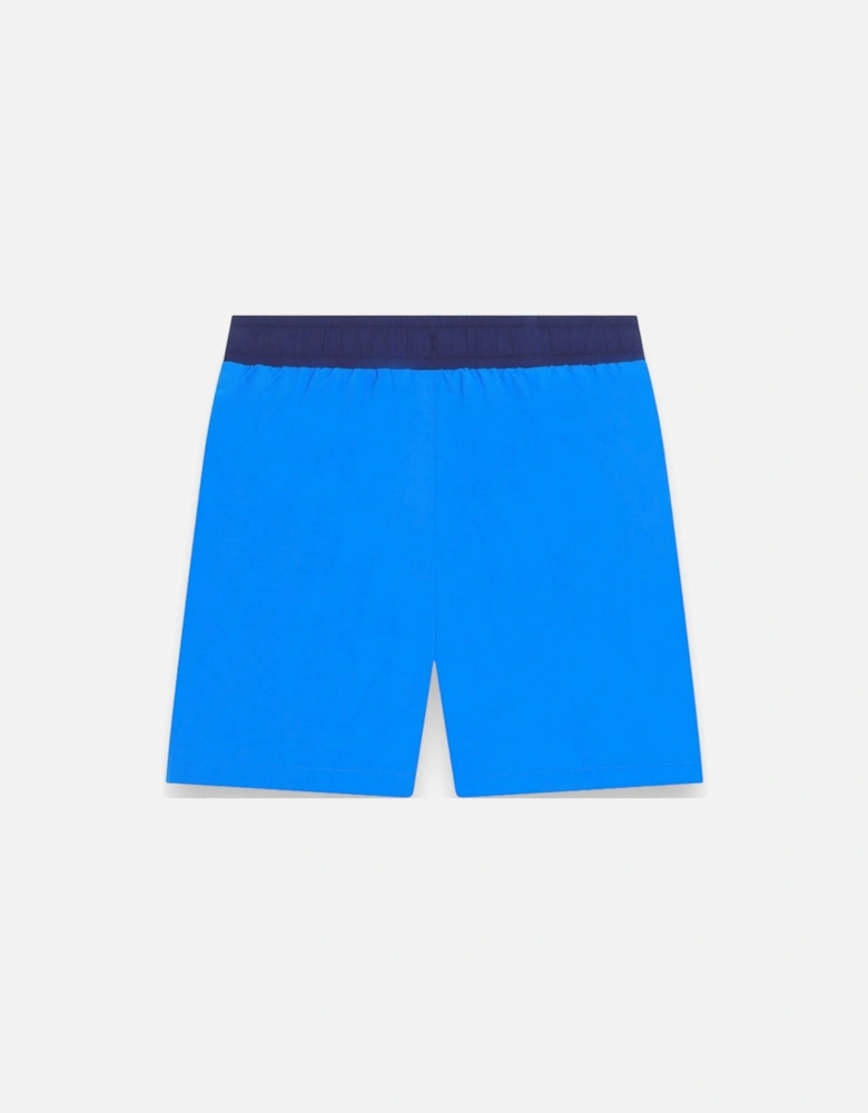 Electric Blue Logo Swim Shorts