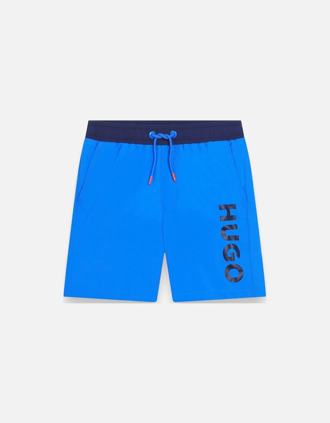 Electric Blue Logo Swim Shorts, 4 of 3