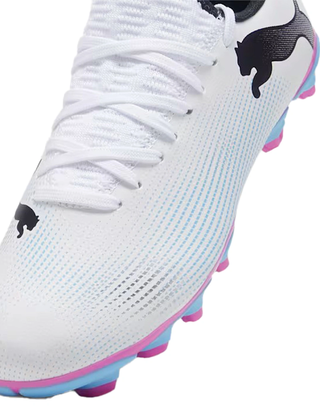 Juniors Future 7 Play FG/AG Football Boots (White)