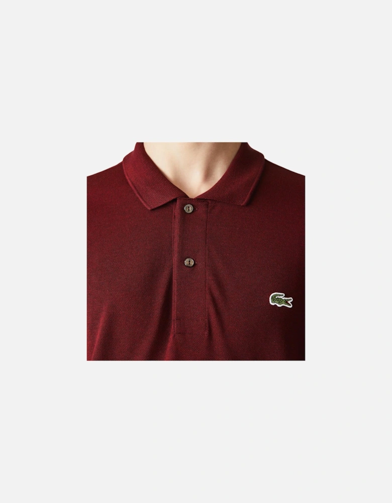 Mens Plain Polo Shirt (Wine)