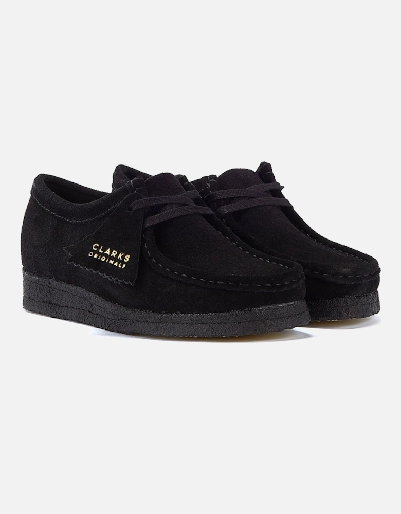 Originals Wallabee Suede Womens Black Shoes