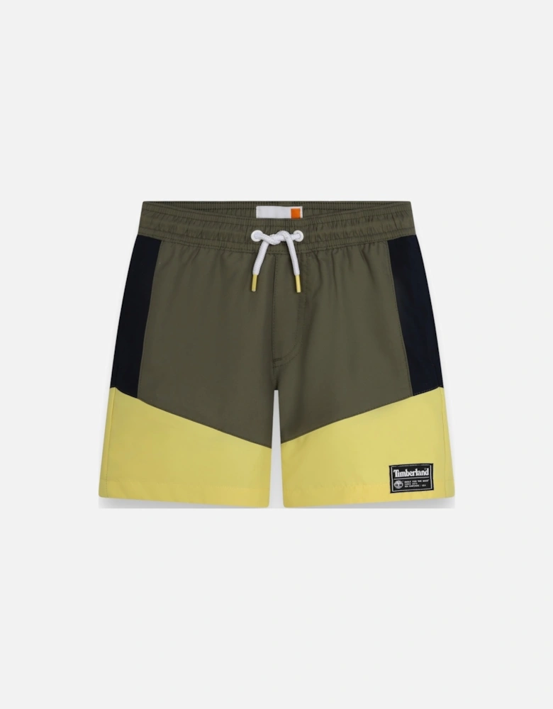 Khaki Swim Shorts