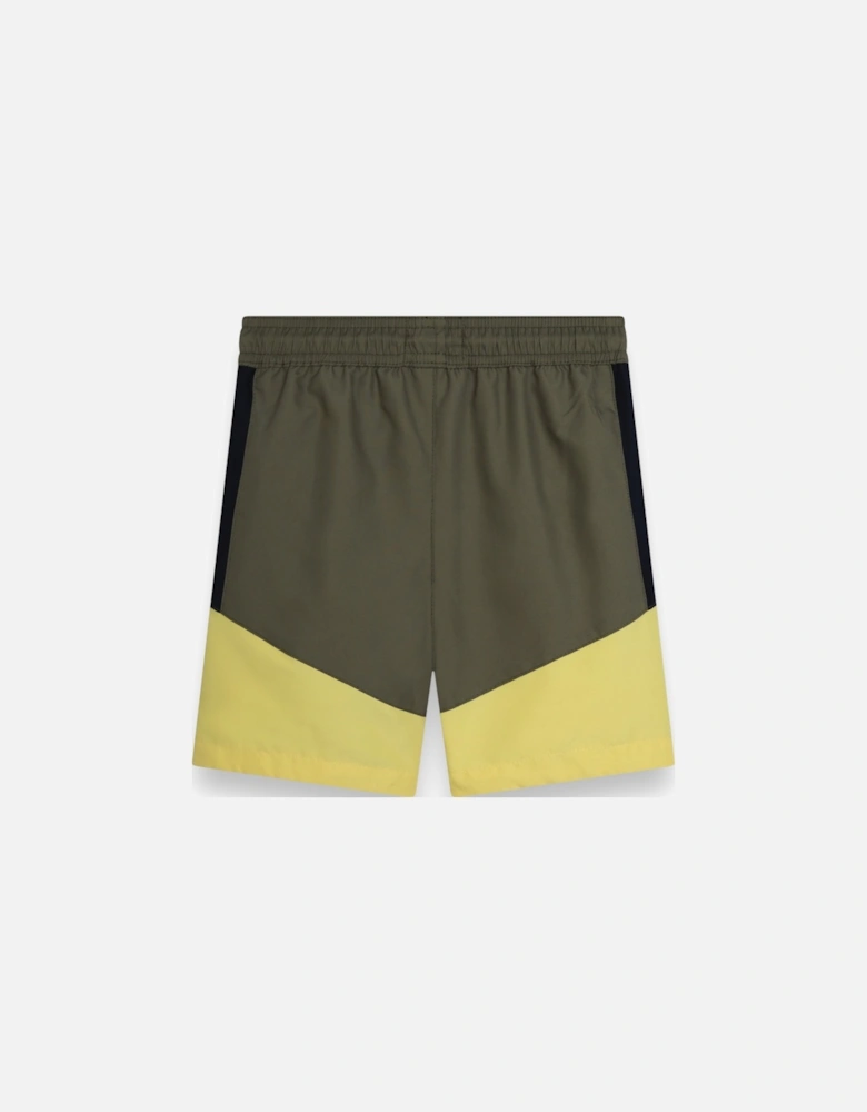 Khaki Swim Shorts