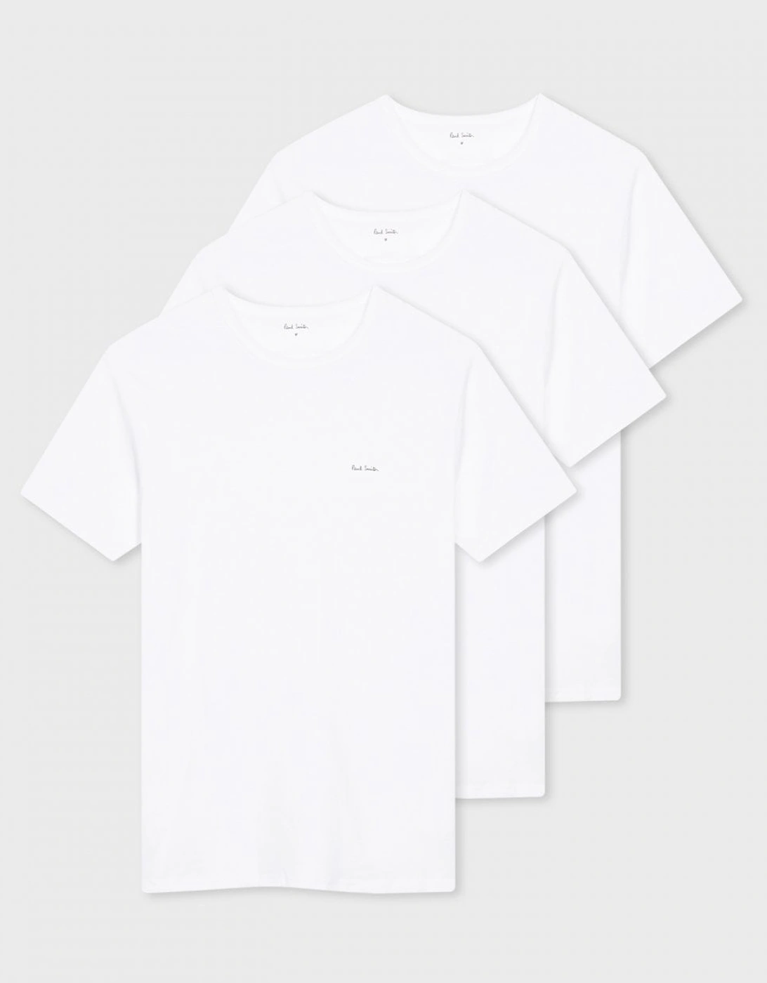 3 Pack Mens Script Logo T-Shirts