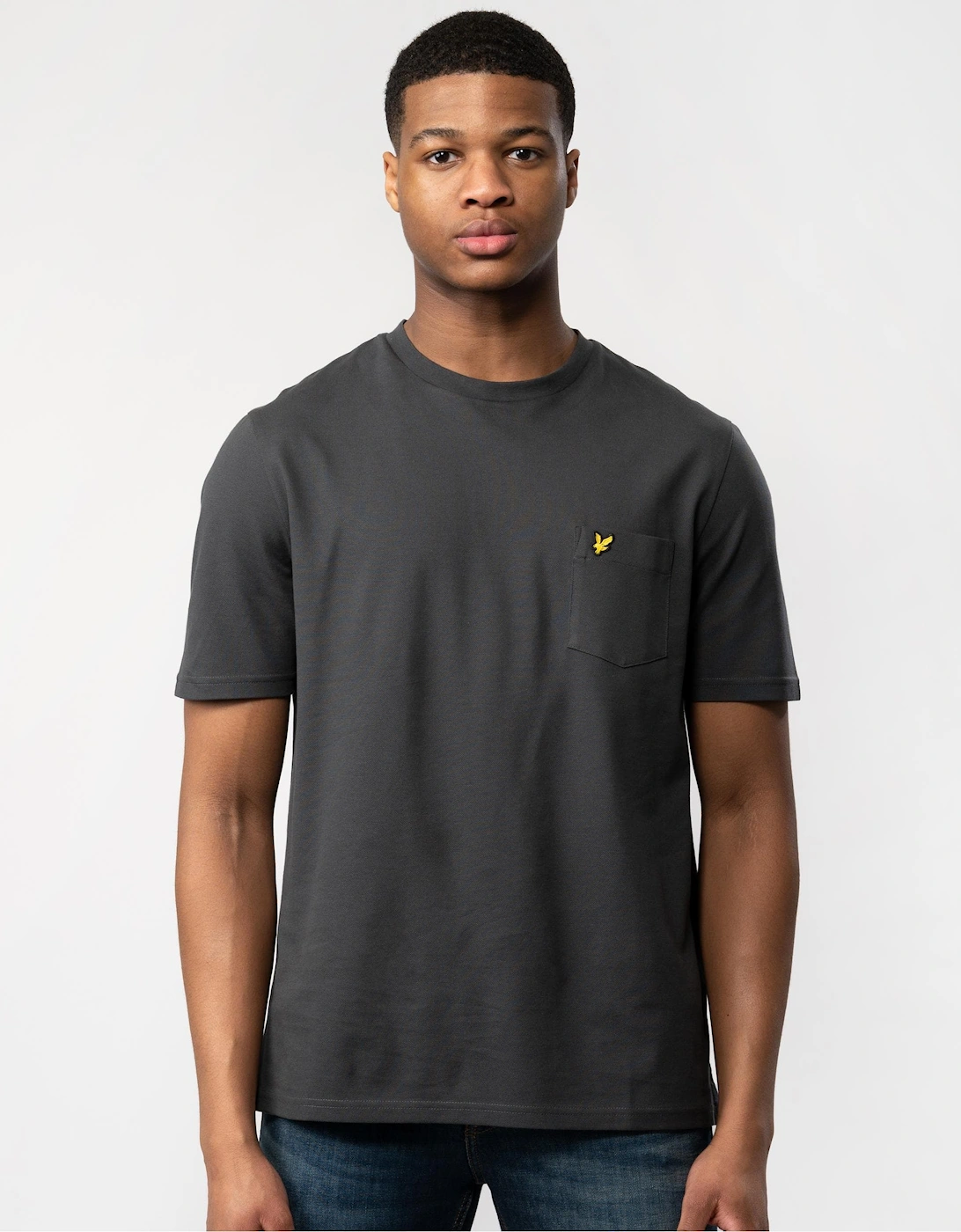 Lyle & Scott Plain Mens Pique Pocket T-Shirt, 5 of 4