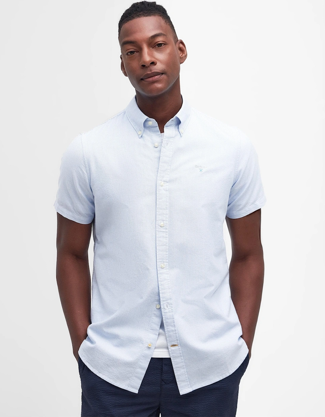 Striped Oxtown Mens Tailored Shirt, 8 of 7