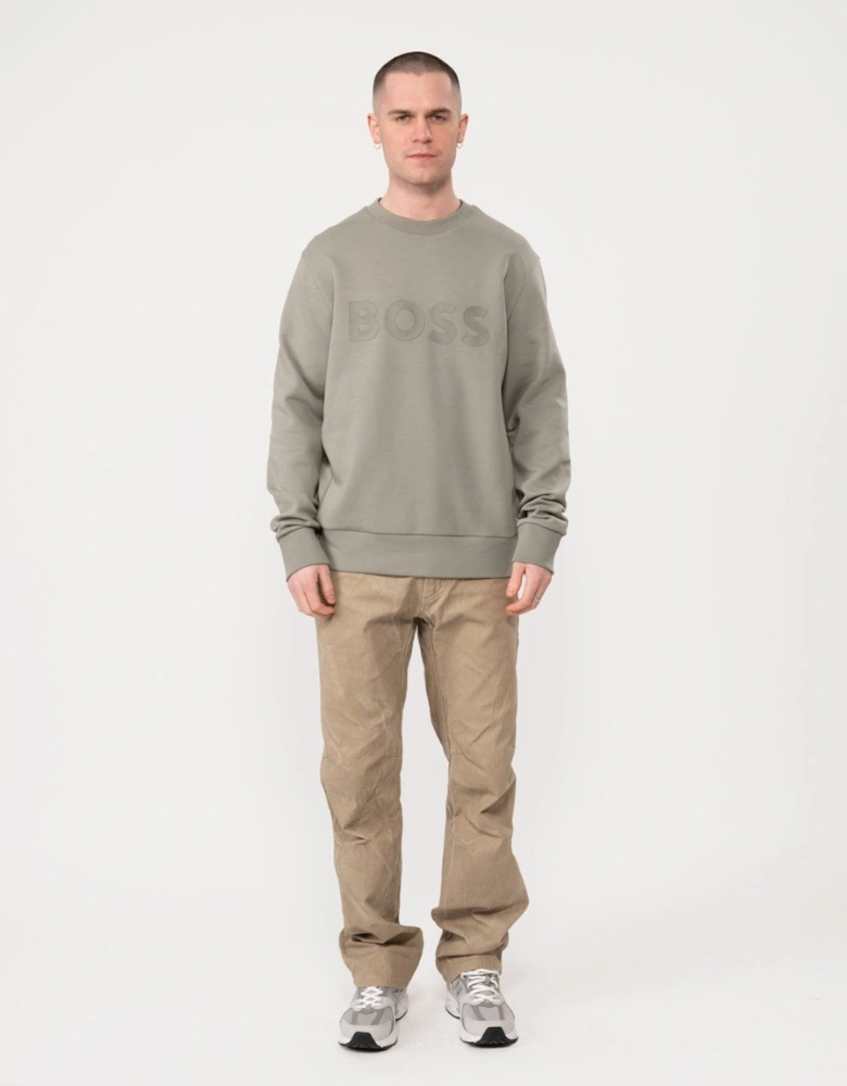 BOSS Green Salbo Mens Crew Neck Sweatshirt 50506119