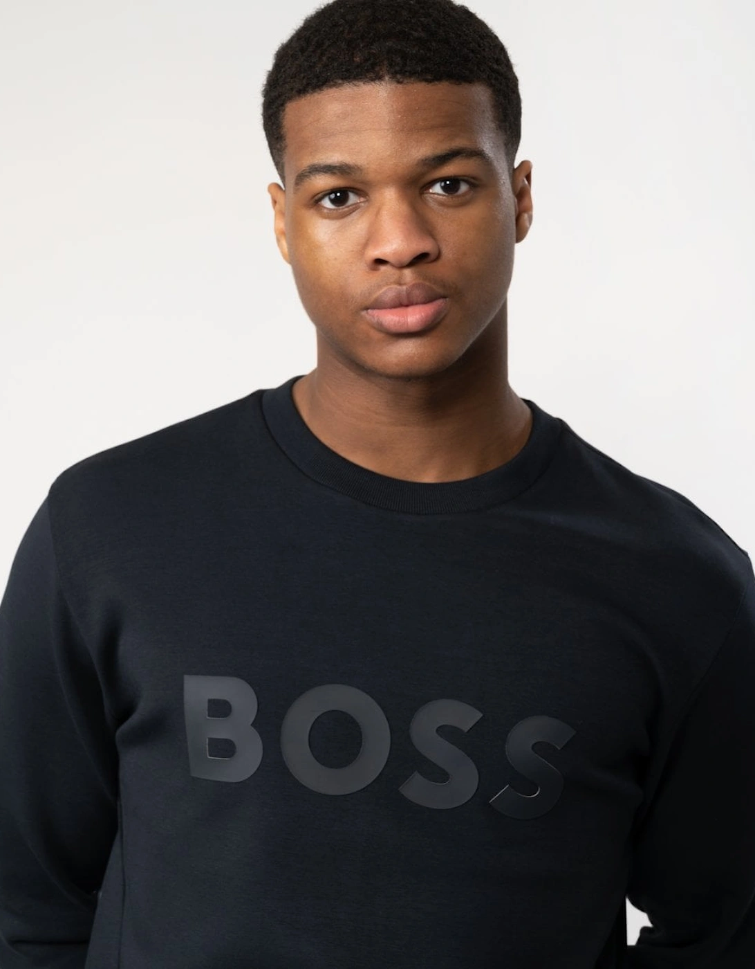 BOSS Green Salbo Mens Crew Neck Sweatshirt 50506119