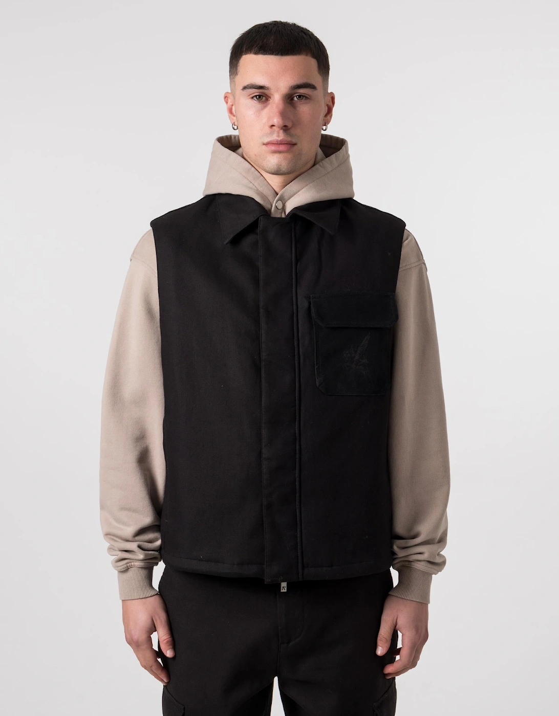 Collared Gilet