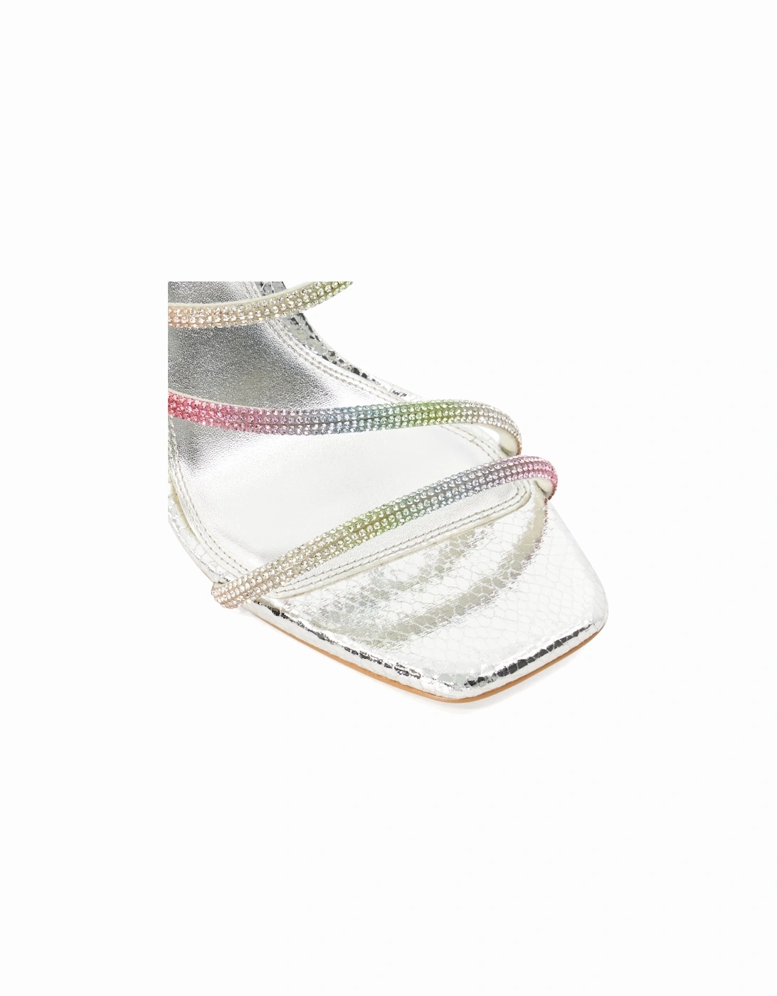 Ladies Miri - Diamante Cork Wedge Sandals