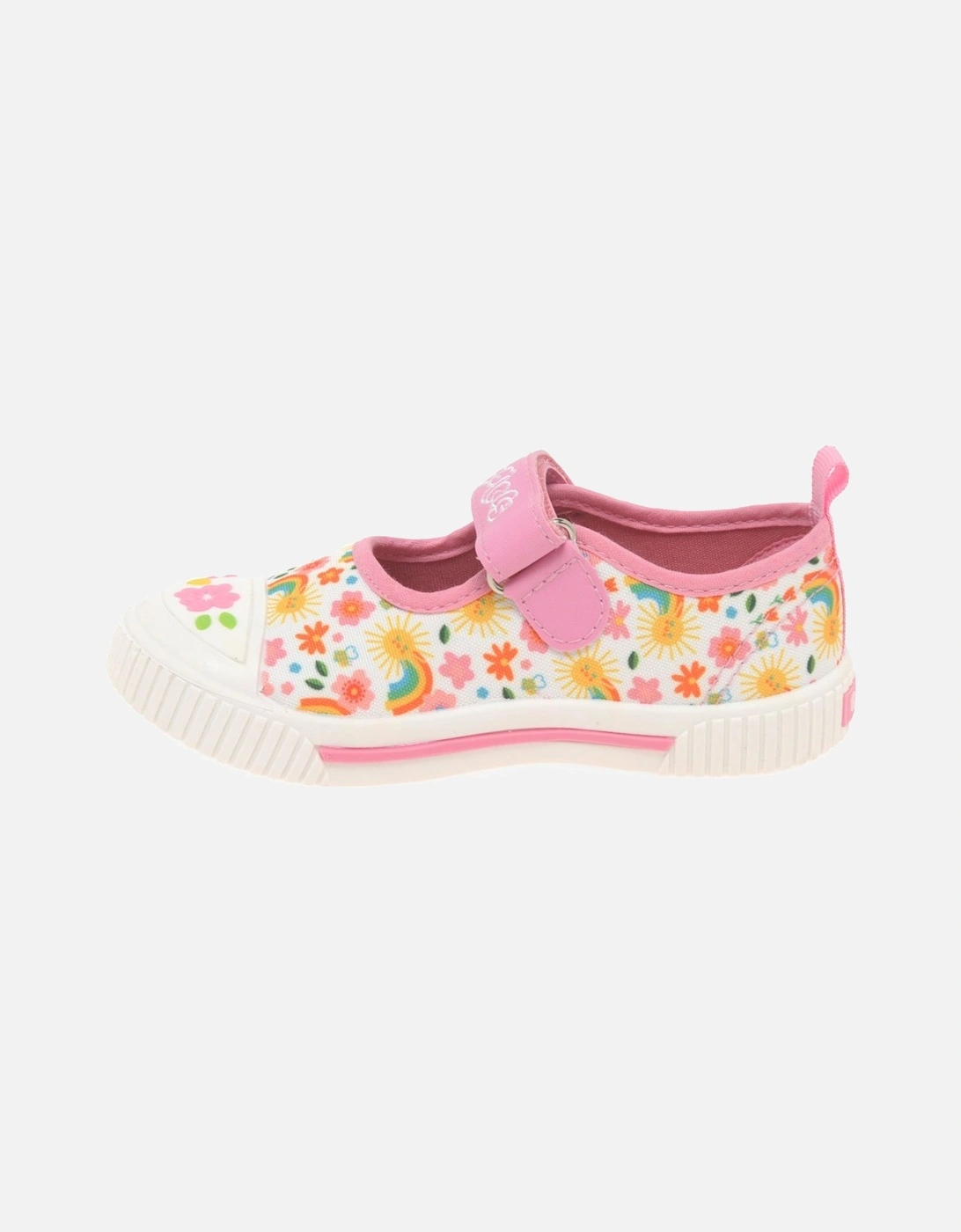 Halle Mary Jane Girls Infant Canvas Shoes