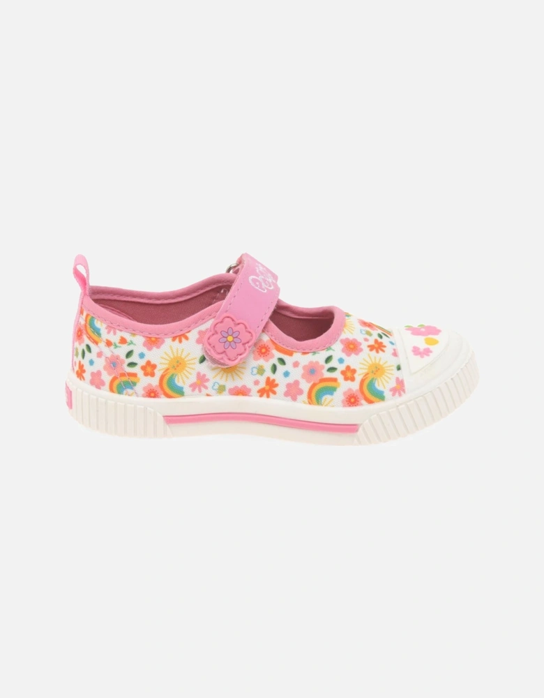 Halle Mary Jane Girls Infant Canvas Shoes