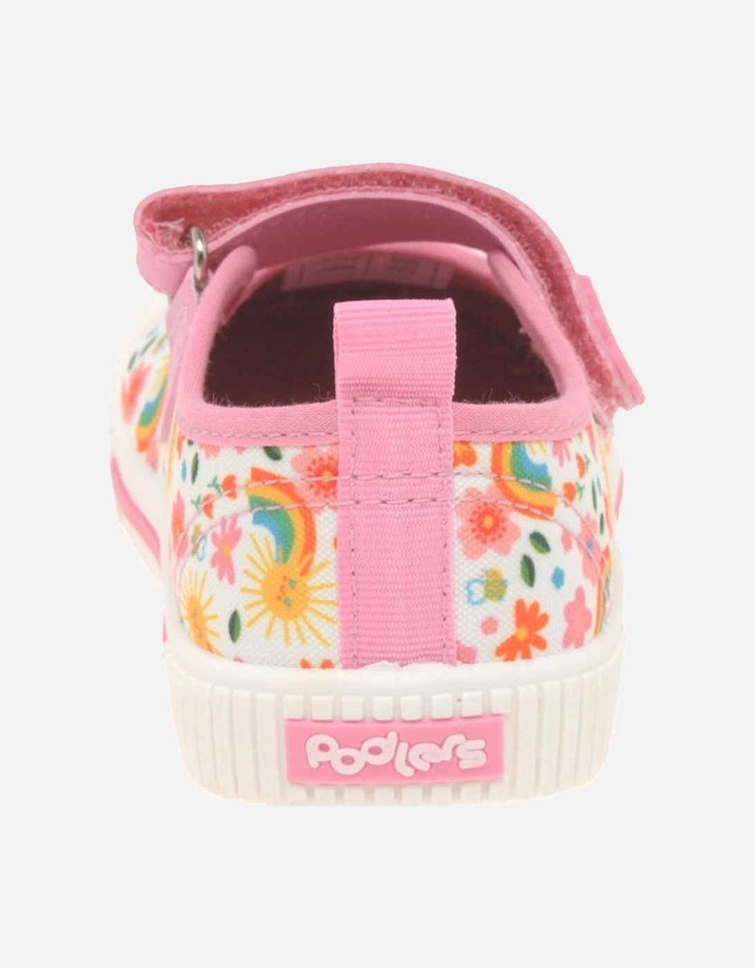 Halle Mary Jane Girls Infant Canvas Shoes