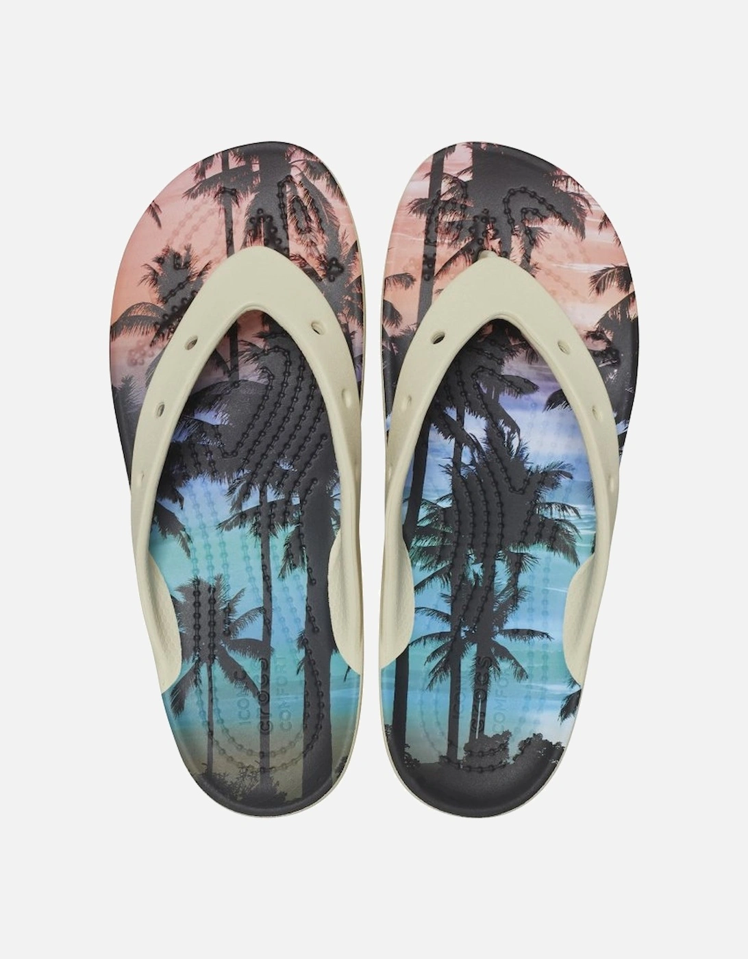 Classic Summer Nostalgia Platform Womens Flip Flops