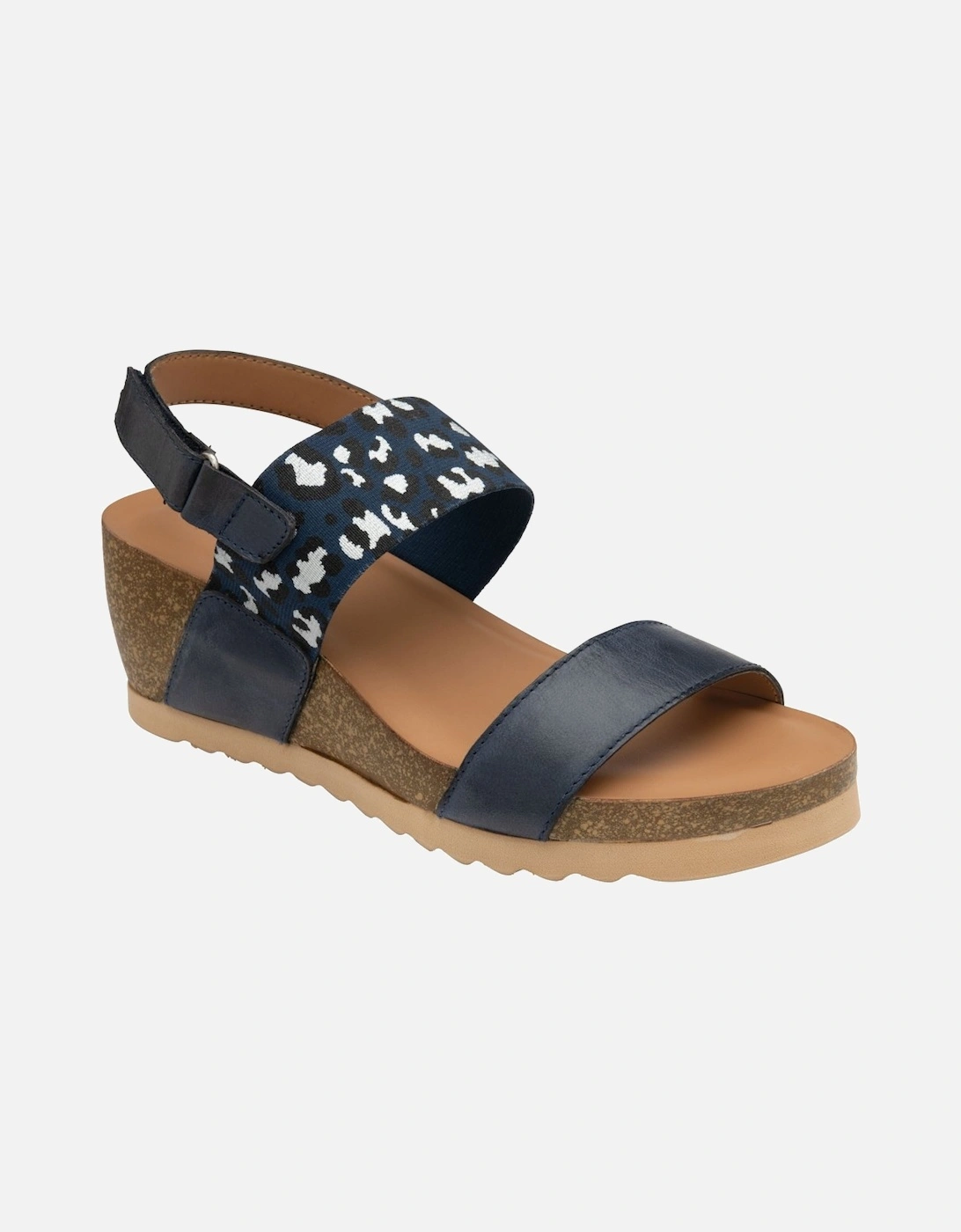 Brielle Womens Wedge Sandals, 5 of 4