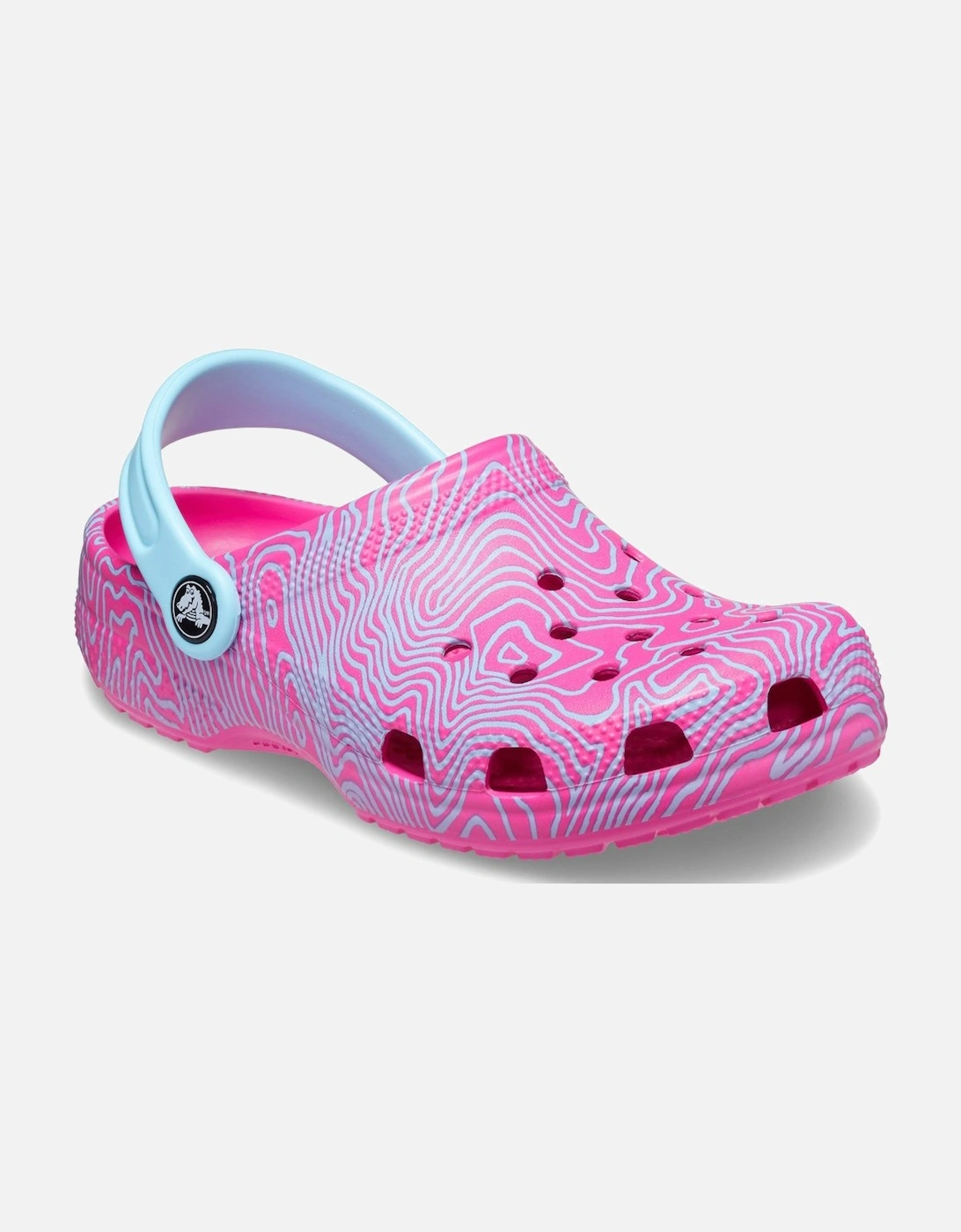 Classic Topographic Girls Clogs, 7 of 6