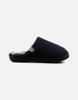 Navy Faux Shearling