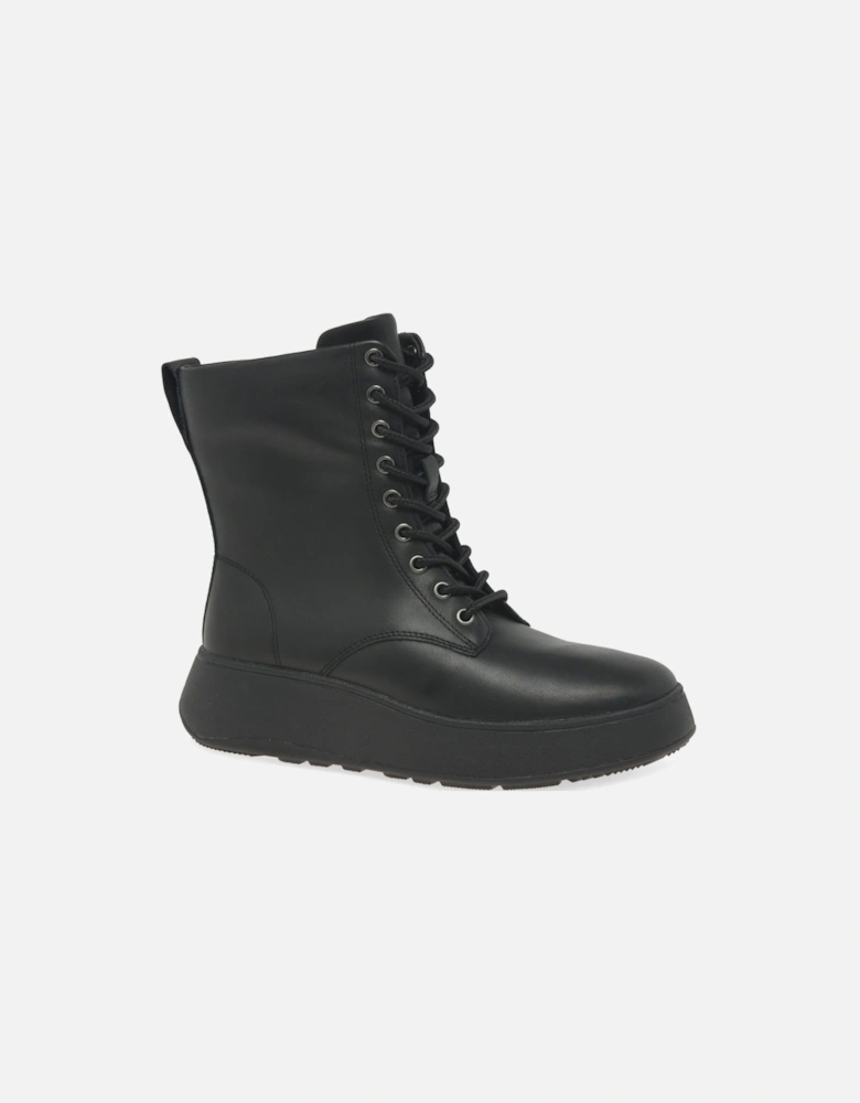 F-Mode Lace Up Womens Ankle Boots