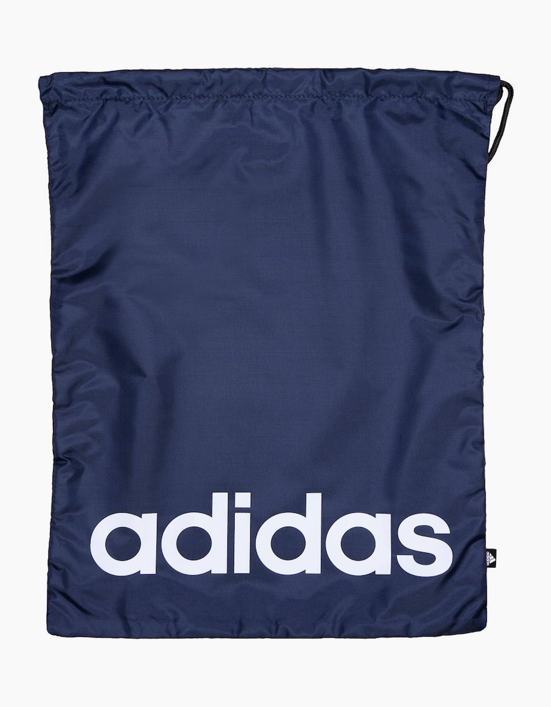 Adidas Linear Kids School Gym Sack - Navy Blk White - Size: ONE size