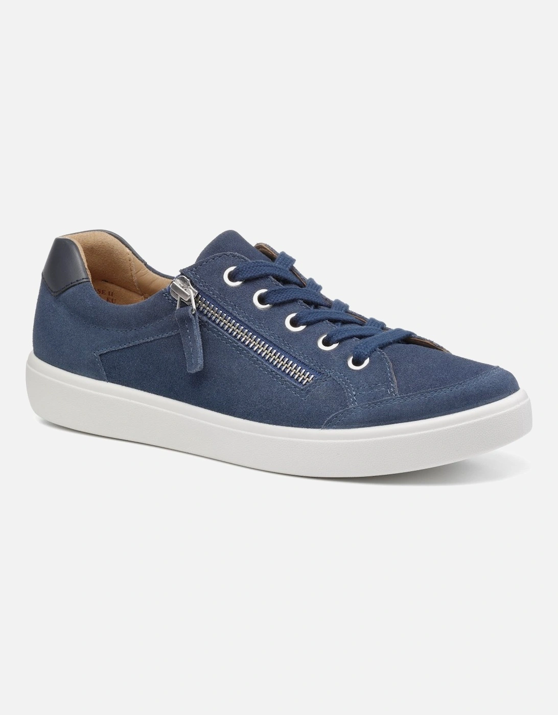 Hotter Women's Chase II Womens Wide Fit Trainers - Navy - Size: 6