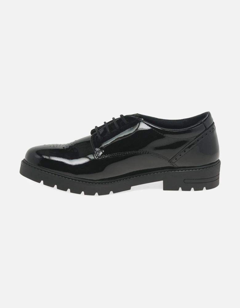 Jayne Lace Girls Senior School Shoes