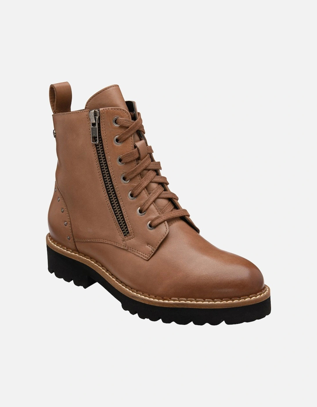 Lotus Women's Braxton Womens Ankle Boots - Brown - Size: 3