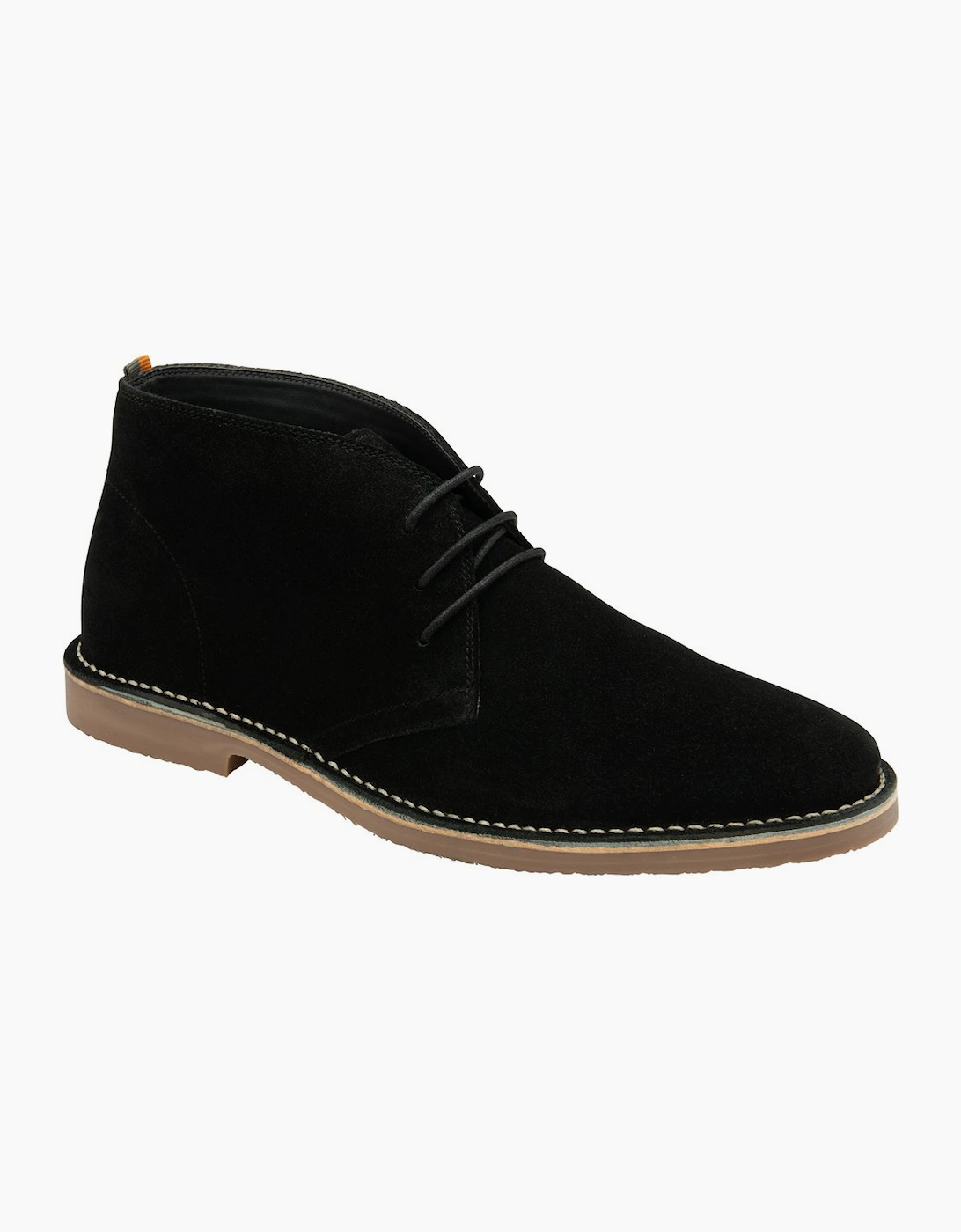 Frank Wright Men's Edwin Mens Desert Boots - Black - Size: 8