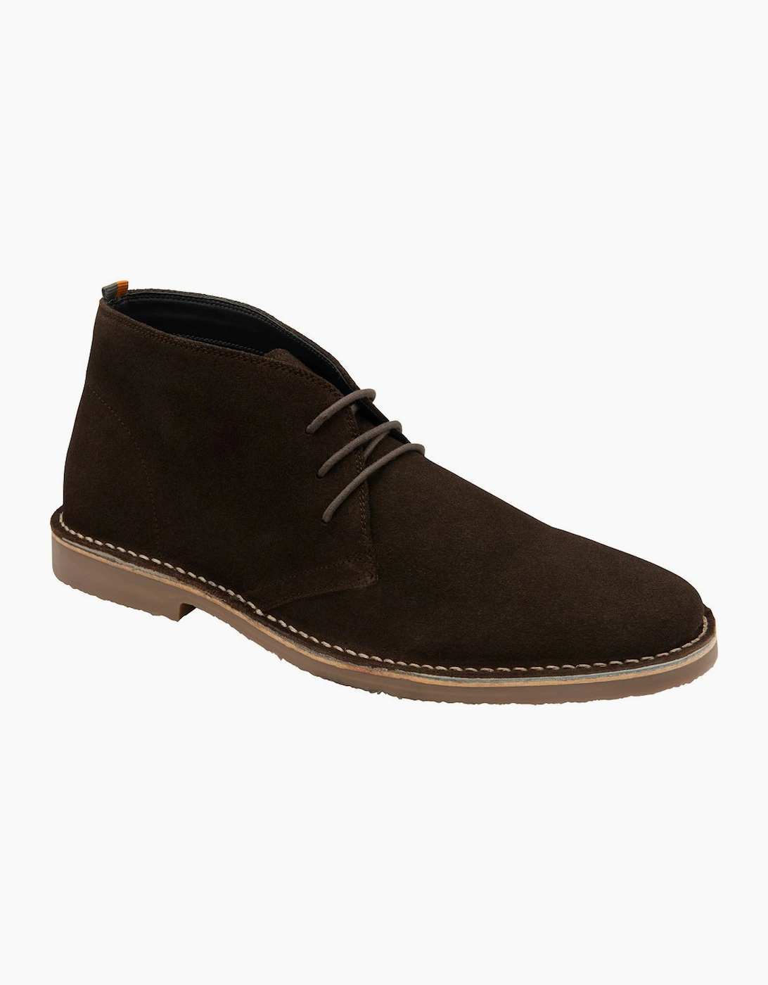 Frank Wright Men's Brown Suede 'Edwin' Desert Boots In | : Size 10 - Image 4
