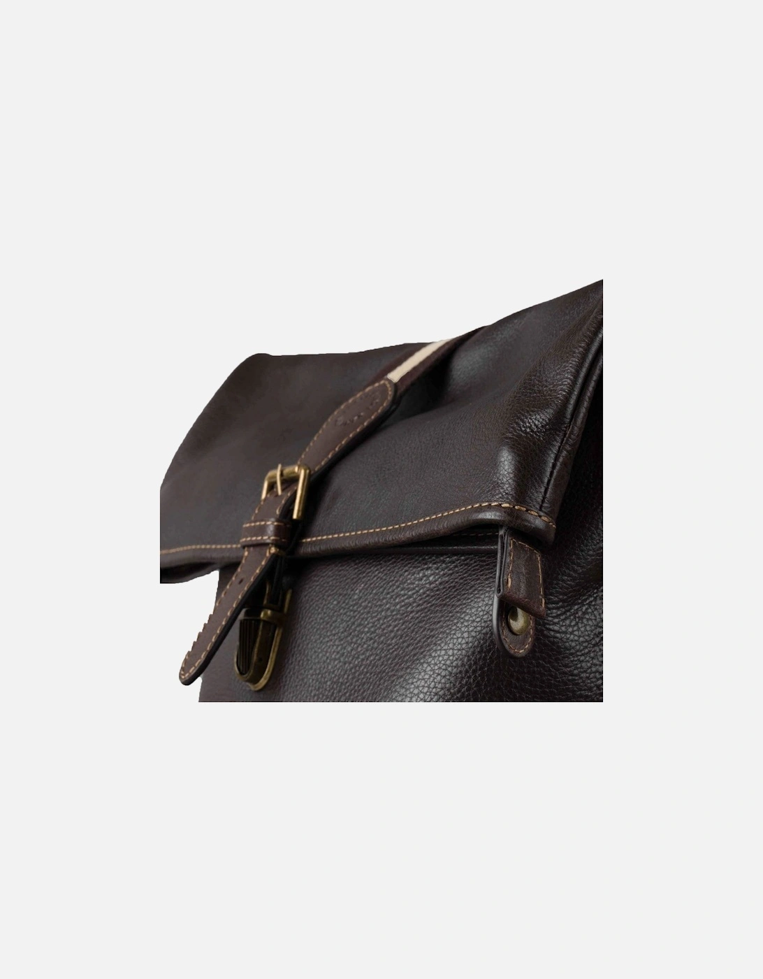 Kelsick Leather Rolltop Backpack