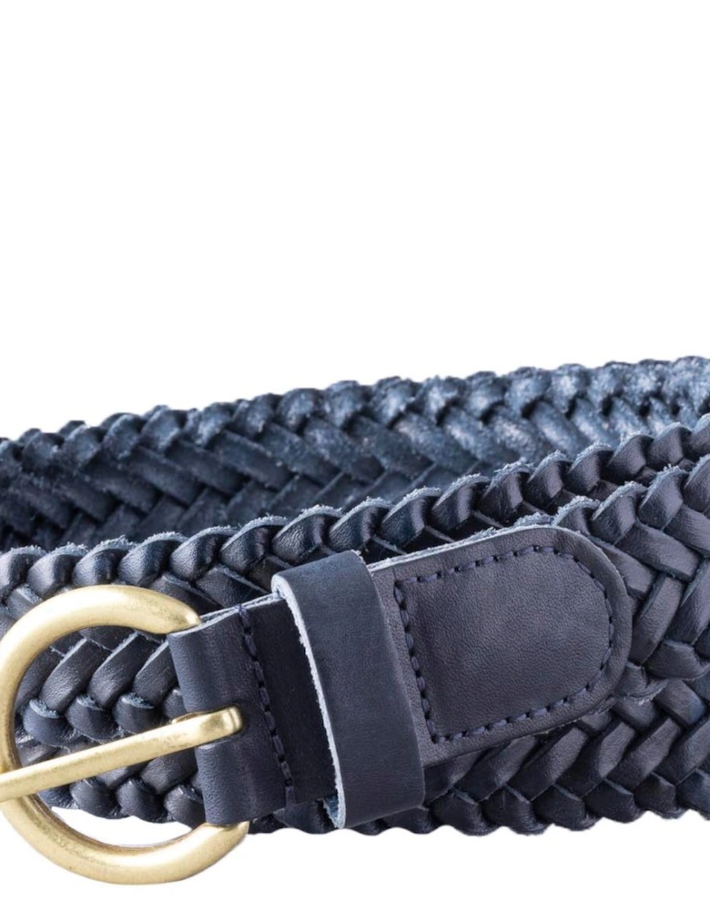 Waverton Leather Woven Belt