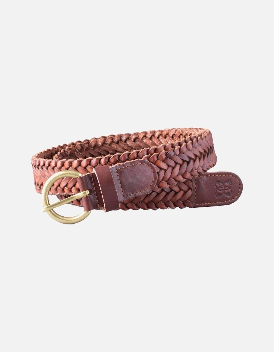 Waverton Leather Woven Belt, 4 of 3