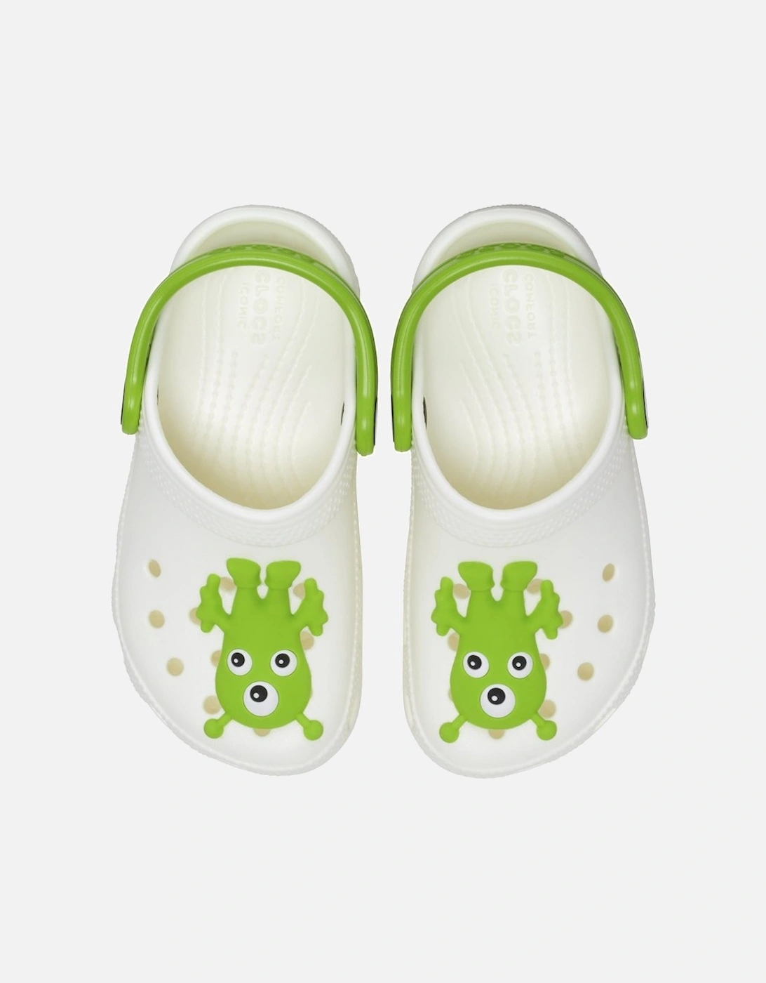 Classic Alien Character Kids Clogs