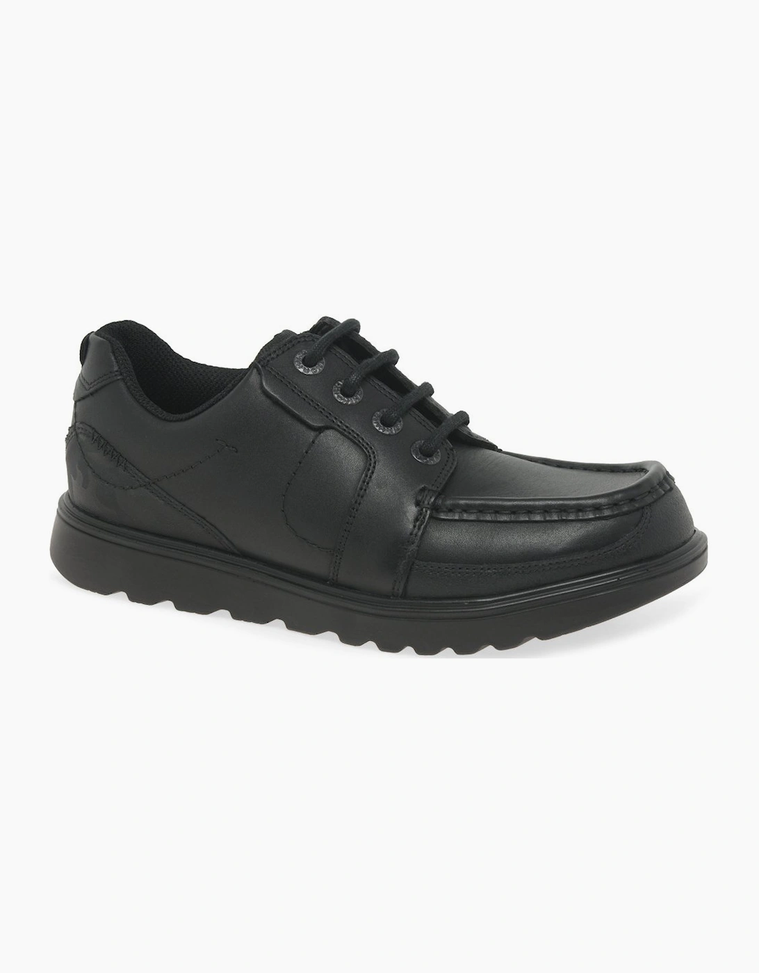 Start-Rite Boys Black 'S Cadet Senior School Shoes  8.5 (Older)/F (Standard) Junior 8.5/F Kids