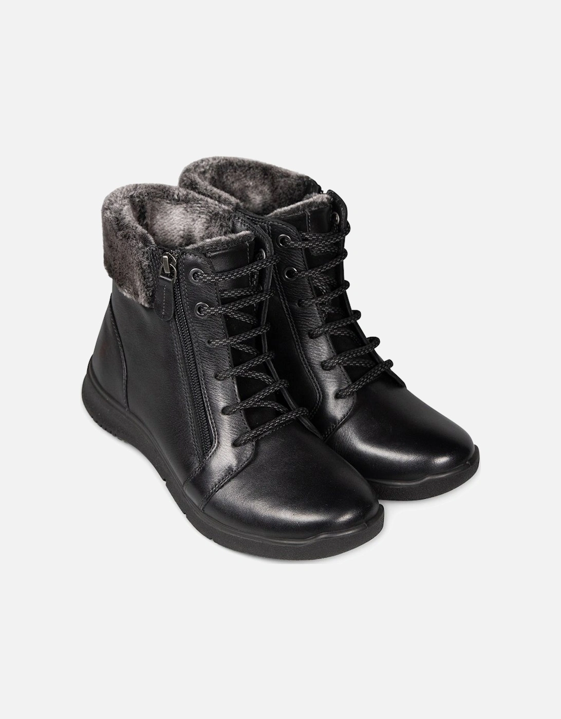 Glad Womens Dual Fit Ankle Boots