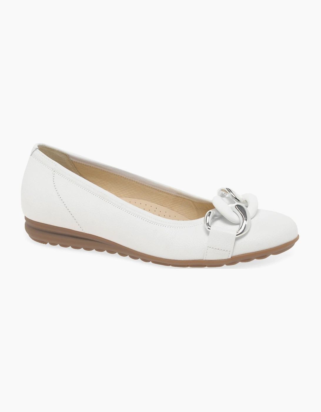 Gabor Women's White Sabia Shoes - Size: 6.5