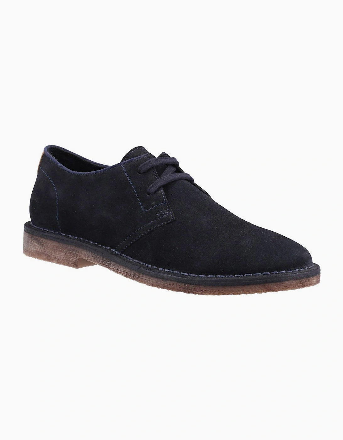 Hush Puppies Men's Navy Scout Desert Shoes - Size: 6