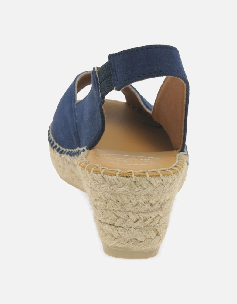 Bernia Womens Wedge Heel Espadrille Sandals