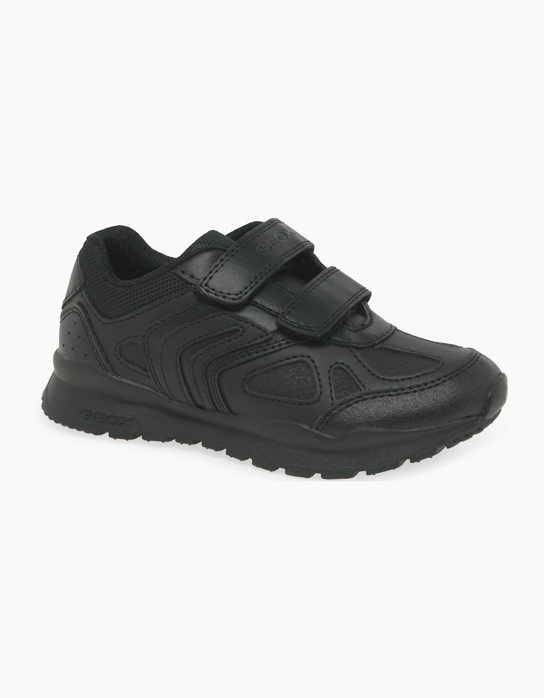 Geox Girls Black 'S Junior Pavel School Shoes  F (Standard)/5 (Older) Junior 5/38 Kids