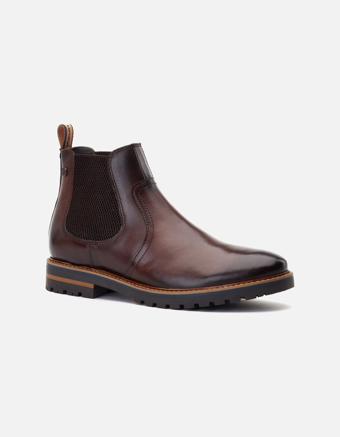 Cutler Washed Mens Chelsea Boots, 7 of 6