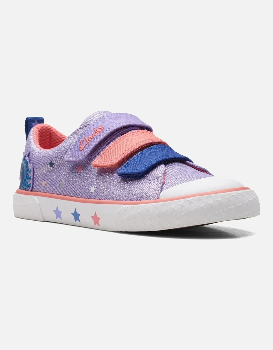 Foxing Play K Girls Canvas Trainers, 8 of 7