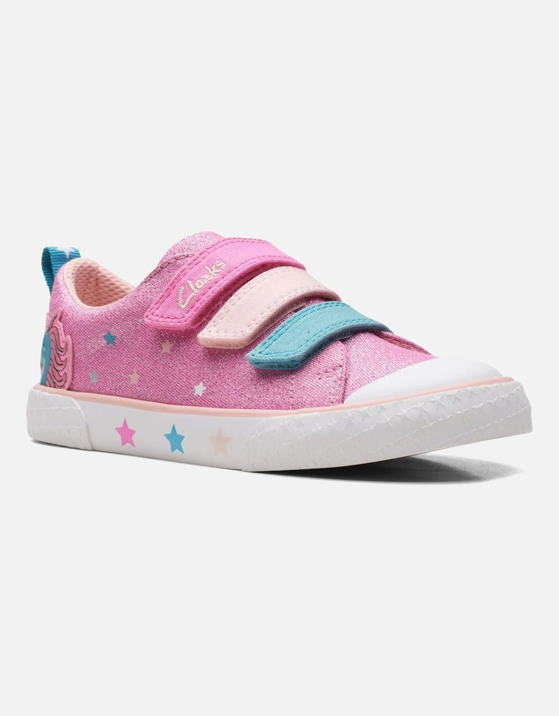 Foxing Play K Girls Canvas Trainers, 6 of 5