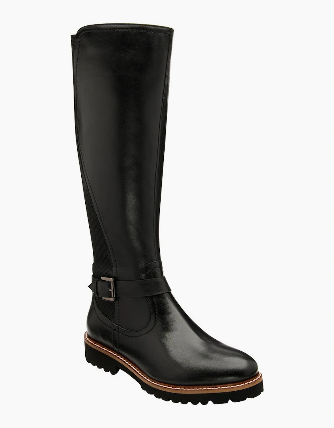 Lotus Women's Belvedere Womens Knee High Boots - Black - Size: 6
