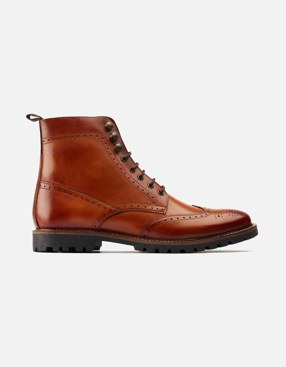 Boone Mens Brogue Boots