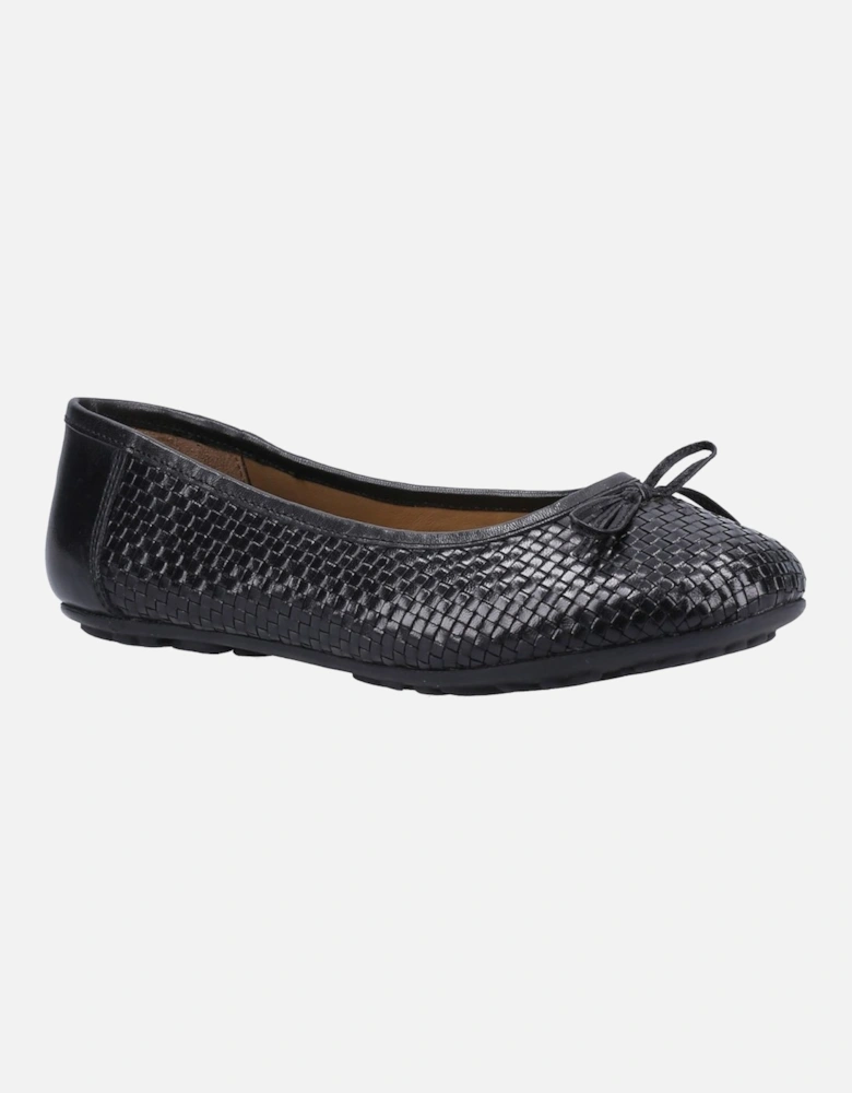 Janelle Woven Womens Ballerina Pumps