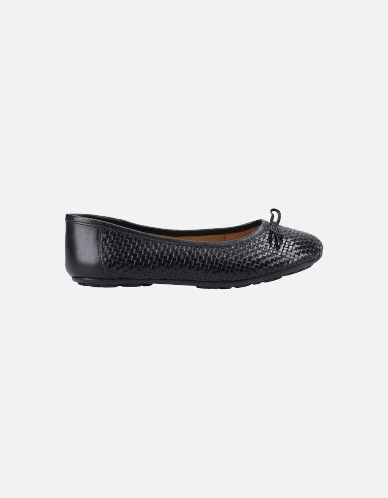 Janelle Woven Womens Ballerina Pumps